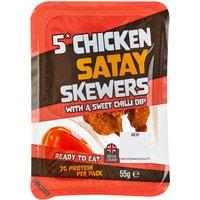 Chicken Satay Skewer and Sweet Chilli Dip 5pk 55g