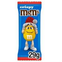 M&M's Crispy Milk Chocolate Christmas Santa Treat 29g