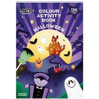 Halloween Colour & Activity Book with Stickers