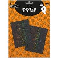 Halloween Scratch Art Set