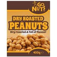 Go Nuts Dry Roasted Peanuts 400g