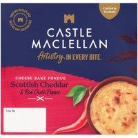 Castle MacLellan Cheese Bake Fondue Scottish Cheddar & Red Chilli Pepper 150g