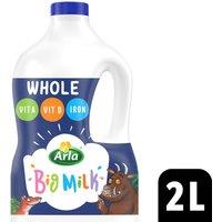 Arla Big Milk Fresh Whole Milk 2L Vitamin Enriched for kids 1+