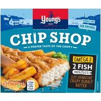 Young's Chip Shop 2 Omega 3 Fish 100% Fillets 200g