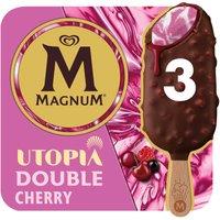 Magnum Utopia Ice Cream Sticks Double Cherry 3x 85 ml