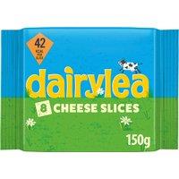 Dairylea Slices Mild Cheese 8 Pack 150 g