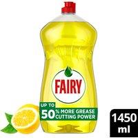 Fairy Washing Up Liquid Lemon with LiftAction 1450ML