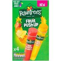 Rowntree's Fruit Push Up Strawberry & Tropical 4x90ml
