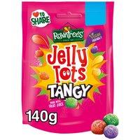 Rowntree's Jelly Tots Tangy Sweets Sharing Bag 140g