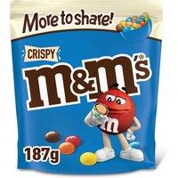 M&M's Crispy Chocolate More to Share Pouch Bag 187g
