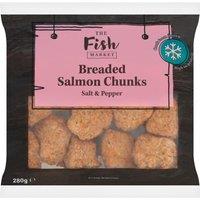The Fish Market Salt & Pepper Breaded Salmon Chunks 280g