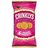 Jacob's Crinklys Prawn Cocktail Flavour 6x23g