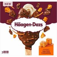 Hagen-Dazs Chunky Salted Caramel Ice Cream Sticks 3x80ml