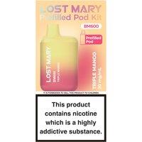 Lost Mary BM600 Triple Mango Prefilled Pod Kit 20mg