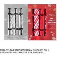 Deluxe Christmas Crackers 10 Pack