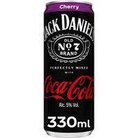 Jack Daniel's & Coca-Cola Cherry 330ml
