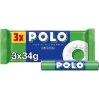 Polo Original Mint Tube 3 Pack Multipack 102g