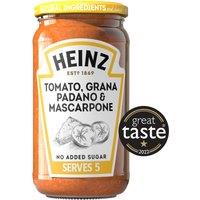 Heinz Tomato Mascarpone & Grana Padano Pasta Sauce 490g