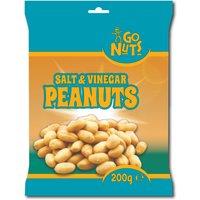 Go Nuts Salt and Vinegar Peanuts 200g