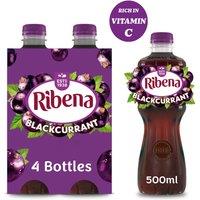 Ribena Blackcurrant Juice Drink 4 x 500ml