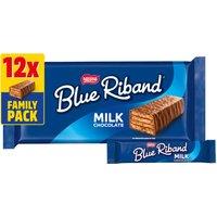 Blue Riband Milk Chocolate Wafer Biscuit Bar 12 Pack Multipack 216g