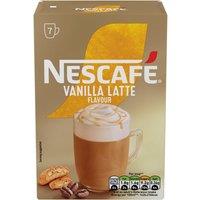 Nescafe Vanilla Latte Instant Coffee 7 x 18.5g Sachets