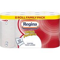 Regina 8 Thirst Pockets Roll
