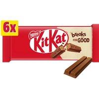 KitKat 2 Finger Milk Chocolate Biscuit Bar 6 Pack Multipack 124.2g