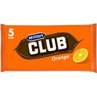 McVitie's Club Orange Bars 5 x 22g (110g)