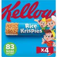 Kellogg's Rice Krispies Breakfast Cereal Bars 4x20g