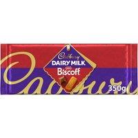 Cadbury Dairy Milk Biscoff Chocolate Sharing Bar 350g