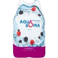 Aquaroma Still Forest Fruits Flavoured Spring Water 4 x 500ml