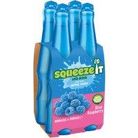 Squeeze It Blue Raspberry Still Drink 4 x 200ml (800ml)