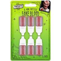 Halloween 6 Mini Bottles Fake Costume Blood