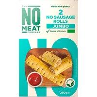 The No Meat Company 2 Jumbo No Sausage Rolls 280g