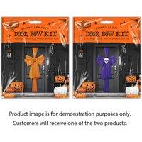 Halloween Door Bow Decoration