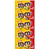 M&M'S Peanut & Milk Chocolate Bag Strips 5 x 36g