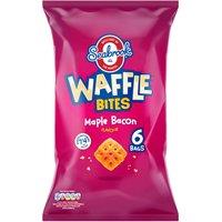 Seabrook Maple Bacon Flavour Waffle Bites 6 x 16g