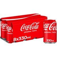 Coca-Cola Original Taste 8 x 330ml