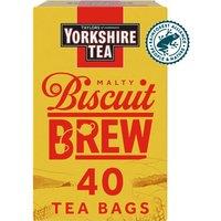Taylors of Harrogate Yorkshire Tea Malty Biscuit Brew 40 Tea Bags 112g