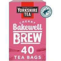 Yorkshire Tea Cherry Bakewell Brew 40 Tea Bags 112g