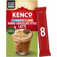 Kenco Limited Edition Iced Hot Dubai Chocolate Style Latte Coffee Sachets x8