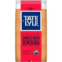 Tate & Lyle Fairtrade Unrefined Demerara Pure Cane Sugar 500g