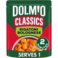 Dolmio Classics Rigatoni Bolognese Microwave Instant Pasta Meal 250g