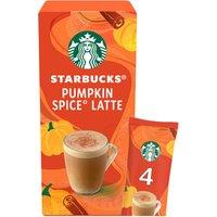 Starbucks Pumpkin Spice Latte Instant Coffee Sachets 4 x 24g