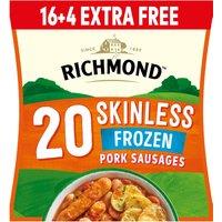 Richmond 20 Skinless Pork Sausages 530g