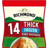 Richmond 14 Thick Pork Sausages 602g