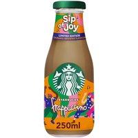 Starbucks Frappuccino Limited Edition Caramel Brownie Flavour Coffee Drink 250ml
