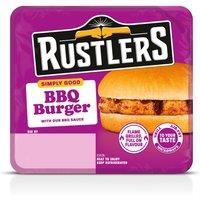 Rustlers BBQ Burger with Our BBQ Sauce 98g