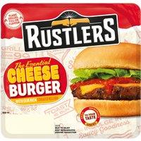Rustlers The Essential Cheese Burger with Our Rich Tomato Relish 166g